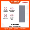 SHARP KULKAS 2 PINTU BIG SJ-420GP-SD 