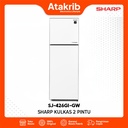 SHARP KULKAS 2 PINTU BIG SJ-426GI-GW 