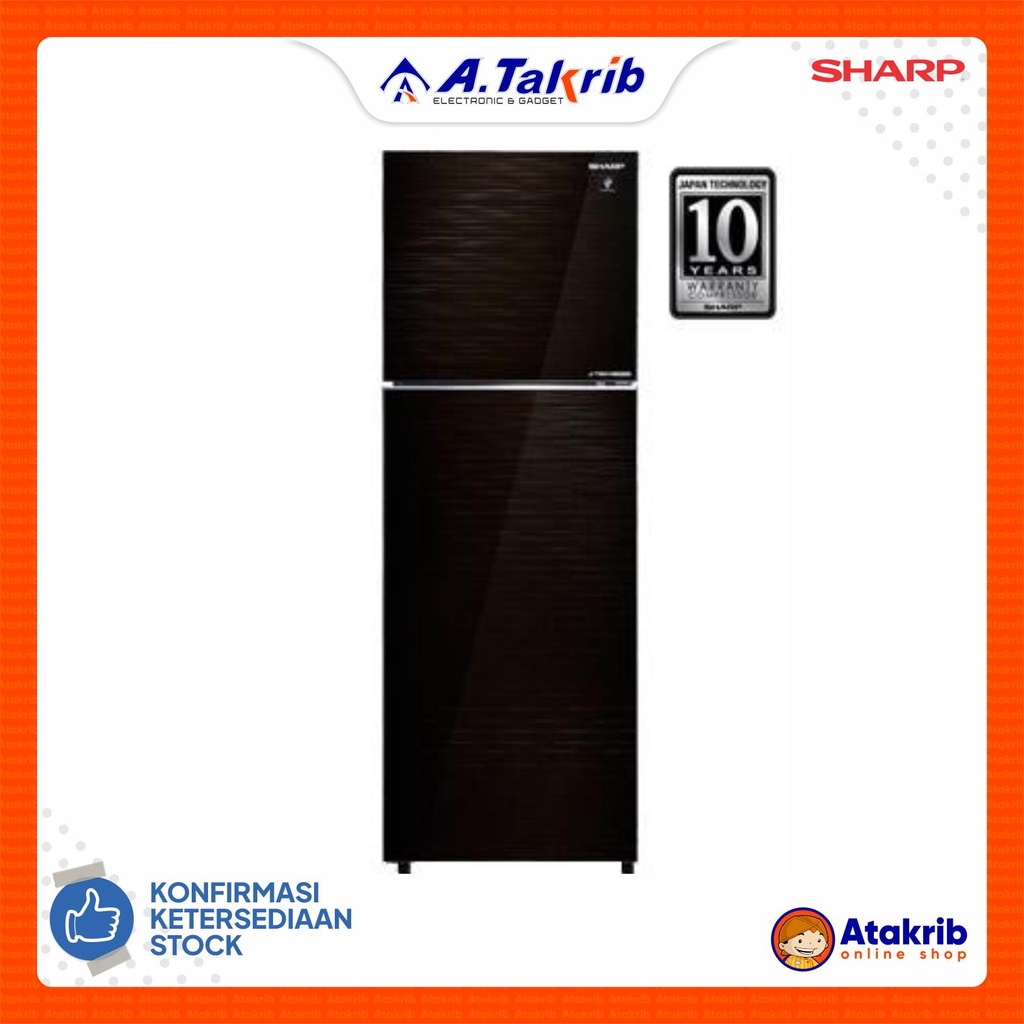 SHARP KULKAS 2 PINTU BIG SJ-456GI-MK 