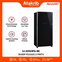 SHARP KULKAS 2 PINTU BIG SJ-IG963PG-BK 