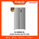 SHARP KULKAS SIDE BY SIDE SJ-IS50MA-SL 