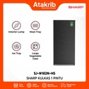 SHARP KULKAS 1 PINTU SJ-N182N-HS 