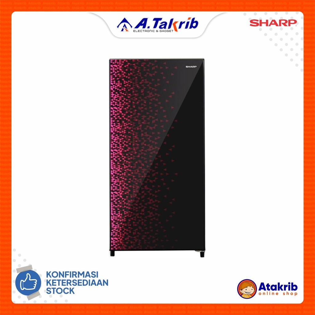 SHARP KULKAS 1 PINTU SJ-X165MG-GR 