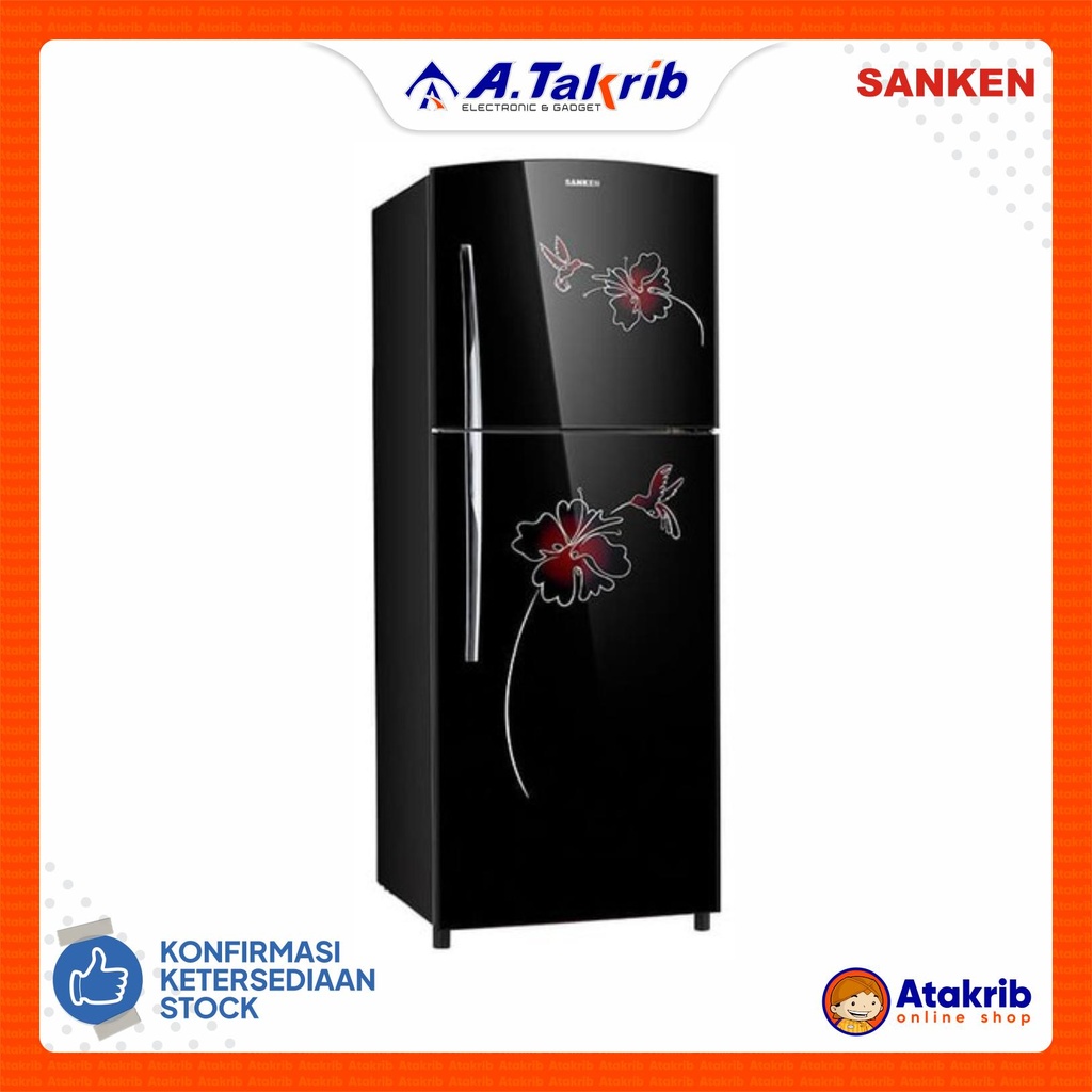 SANKEN KULKAS 2 PINTU SMALL SK-G236AH-BK 