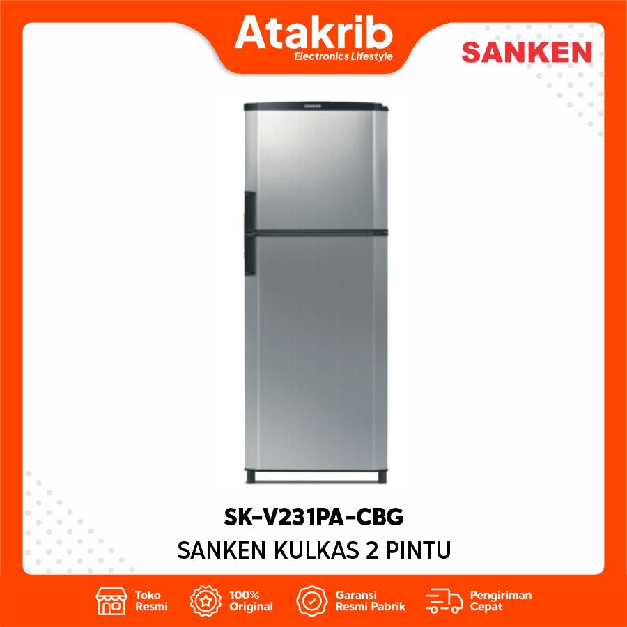 SANKEN KULKAS 2 PINTU SMALL SK-V231PA-CBG 