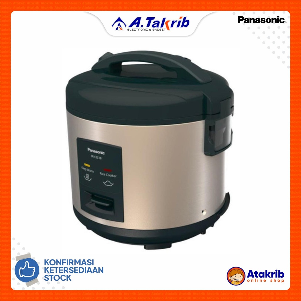 PANASONIC RICE COOKER SR-CEZ18DGR 