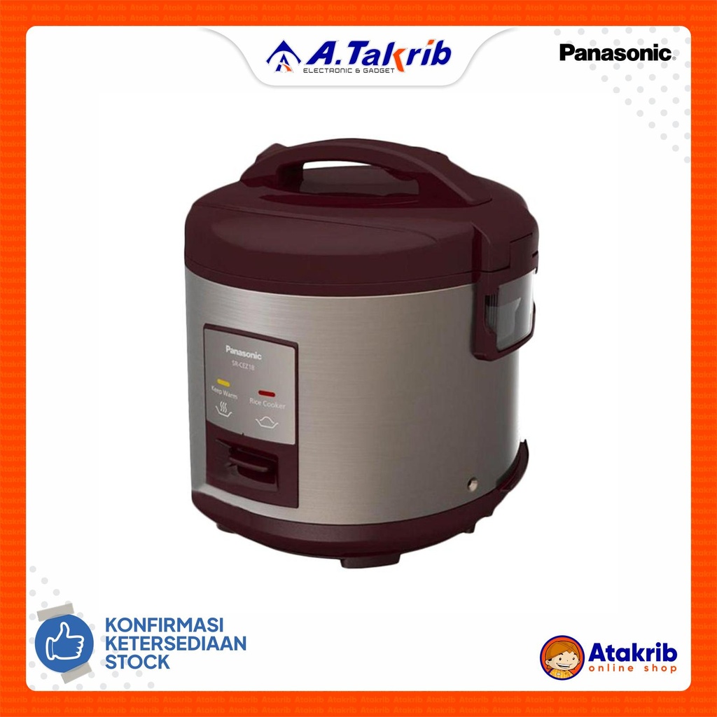 PANASONIC RICE COOKER SR-CEZ18DRR 