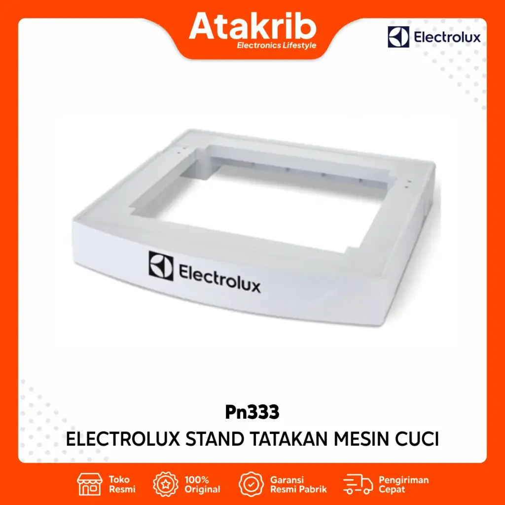 ELECTROLUX STAND MESIN CUCI STAND PN333 WHITE 