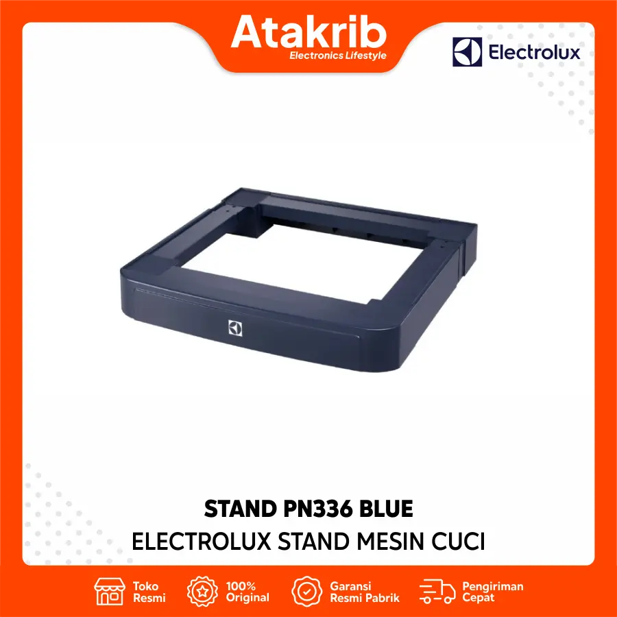 ELECTROLUX STAND MESIN CUCI STAND PN336 BLUE 