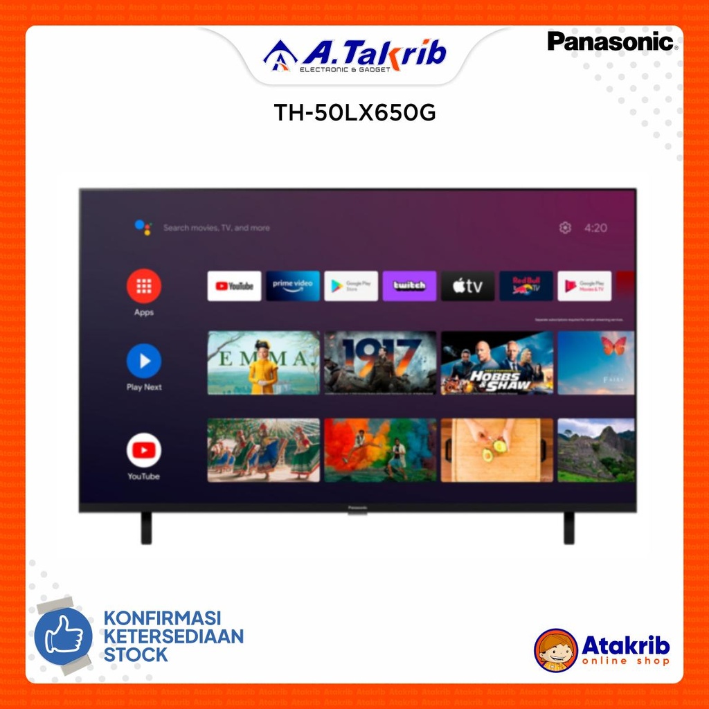 PANASONIC LED 50 TH-50LX650G 