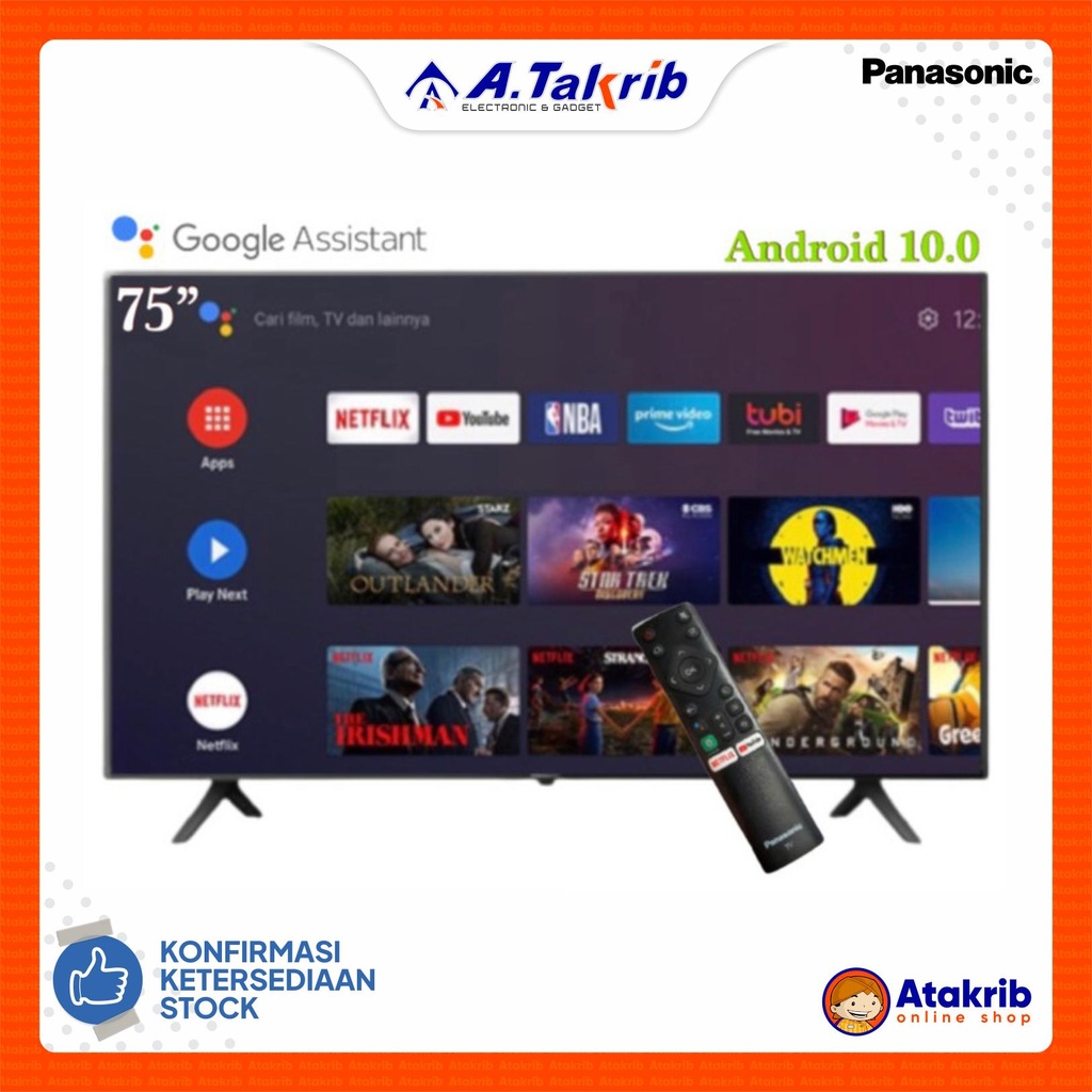 PANASONIC LED 75 TH-75HX600G 