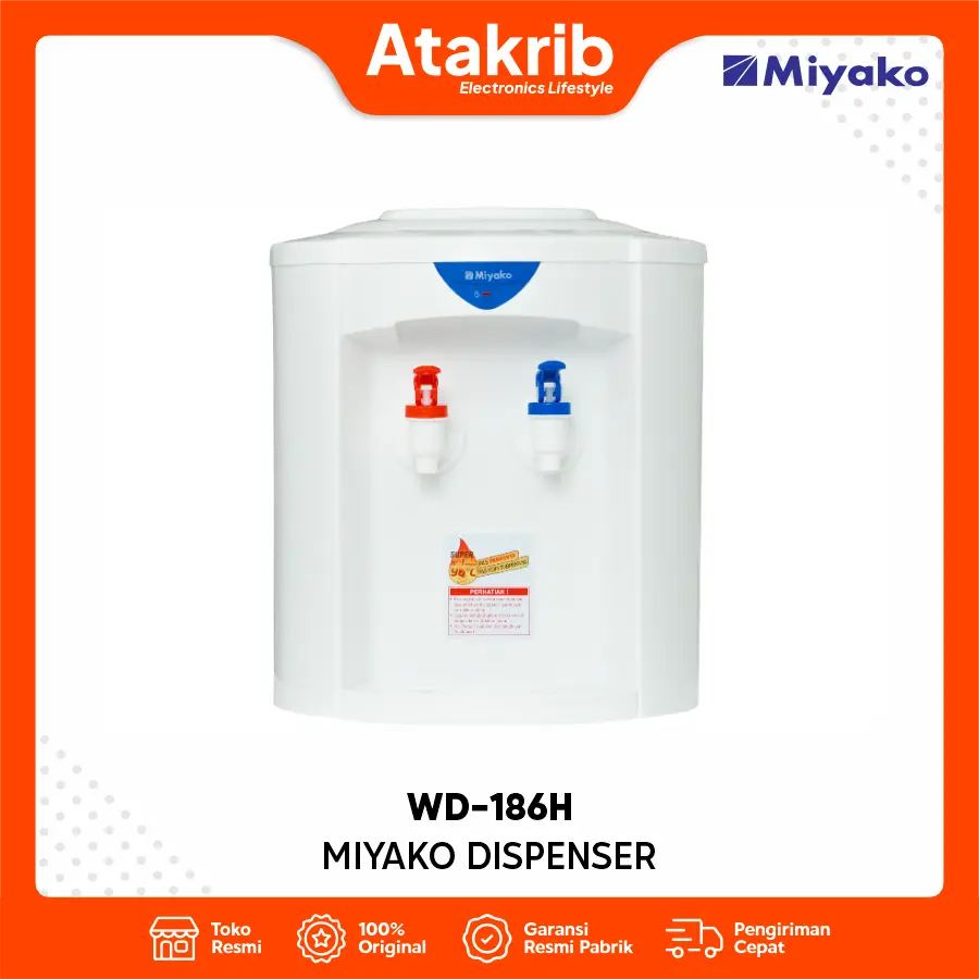 MIYAKO DISPENSER PORTABLE WD-186H 