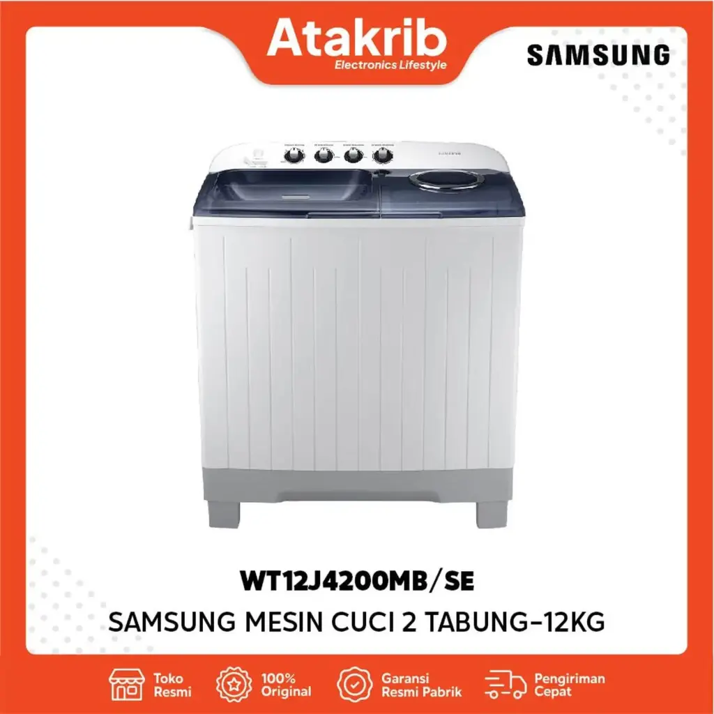 SAMSUNG SEMI AUTO 2 TB WT12J4200MB/SE 