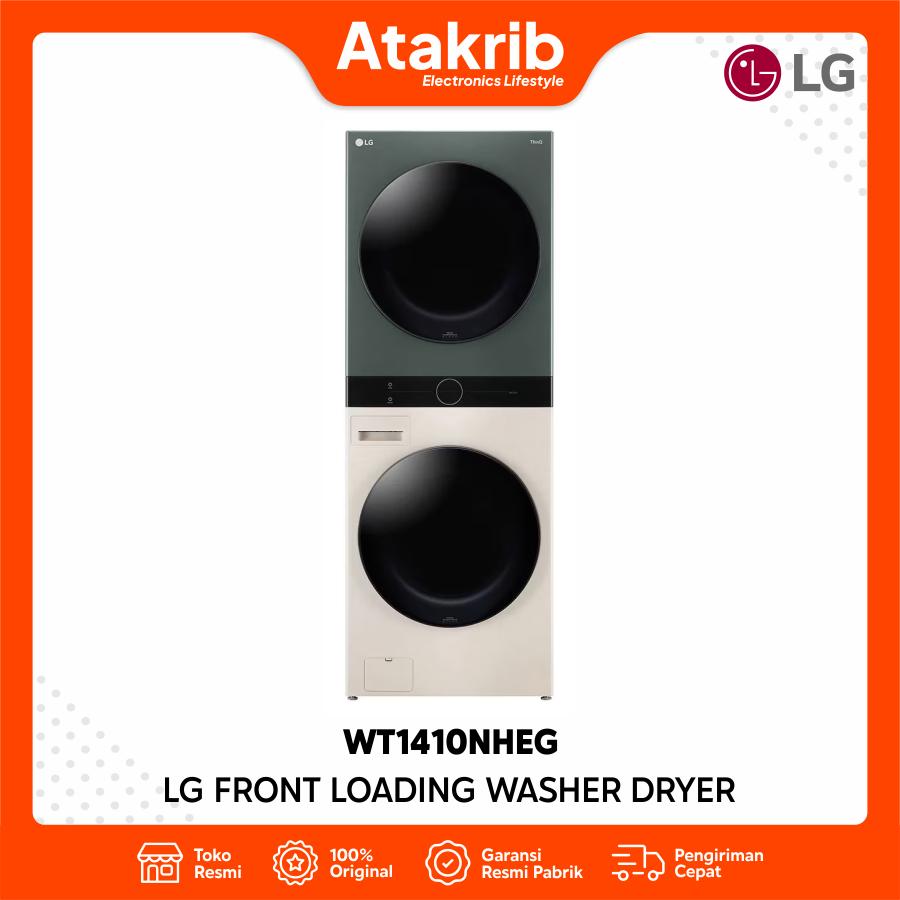 LG FRONT LOADING WASHER DRYER WT1410NHEG 