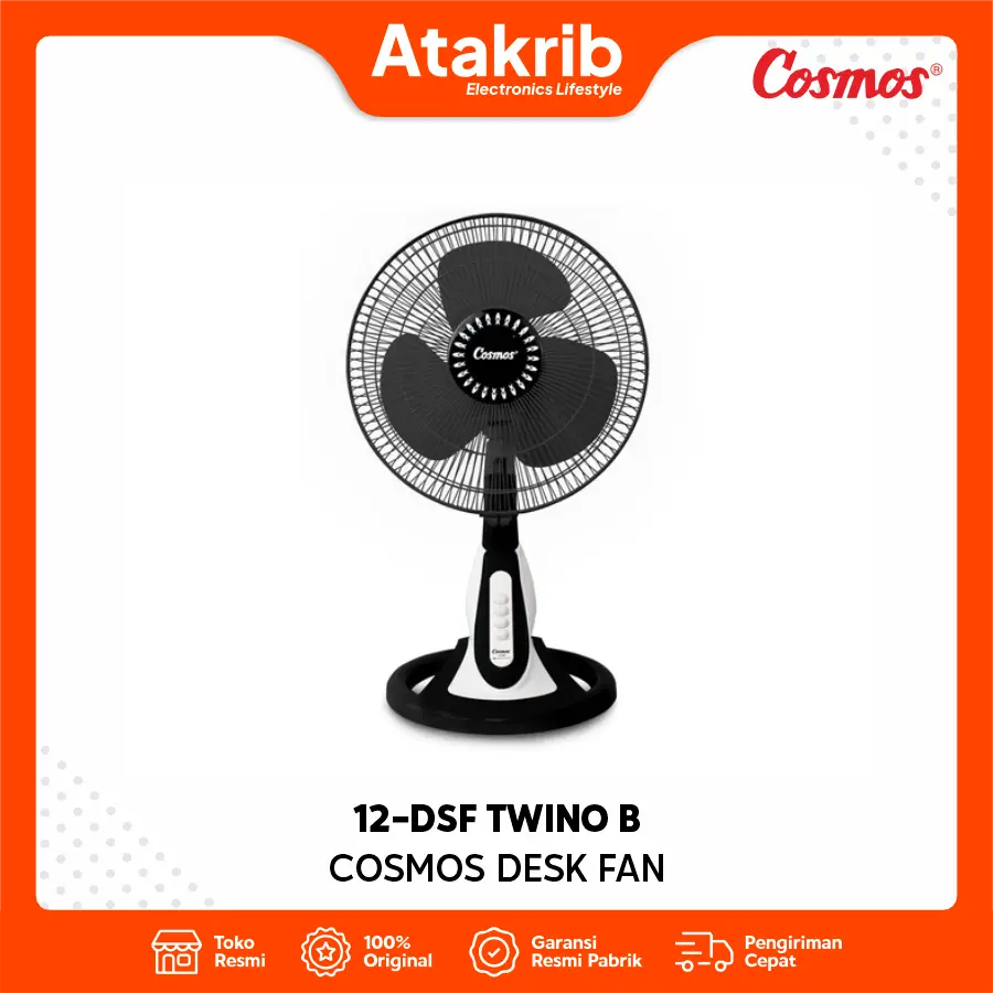 COSMOS DESK FAN 12-DSF TWINO B 