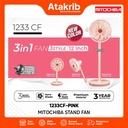 MITOCHIBA STAND FAN 1233CF-PINK 