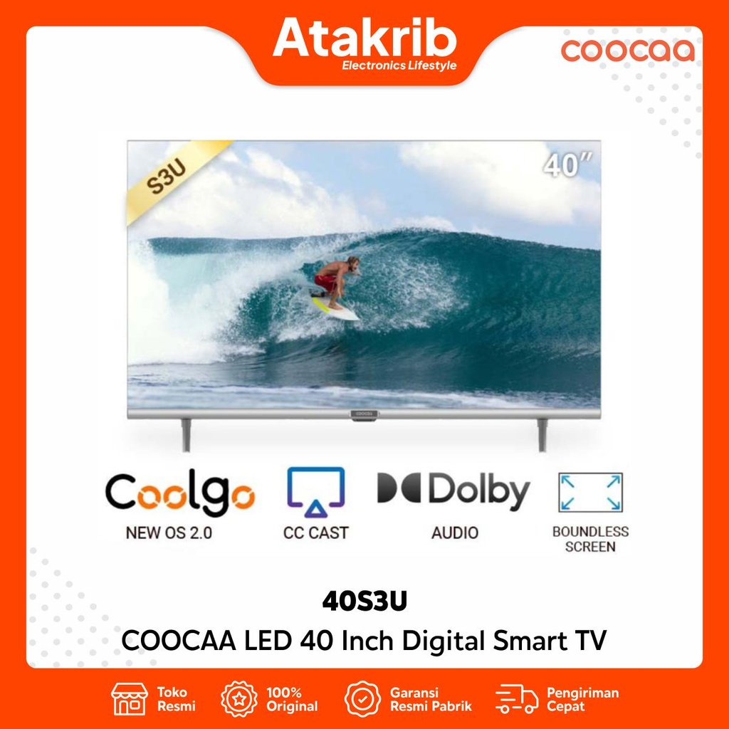 COOCAA LED 40 40S3U 