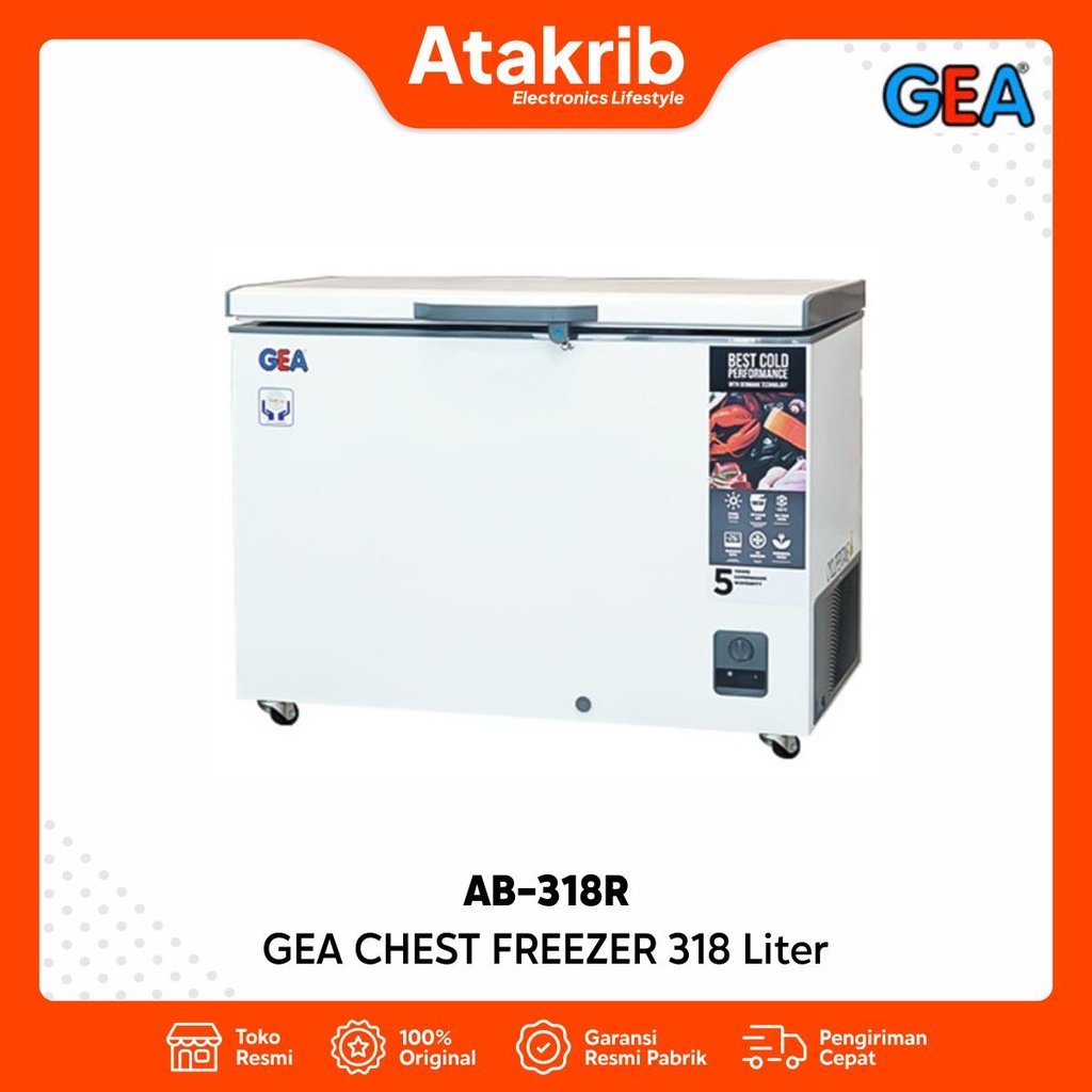 GEA CHEST FREEZER AB-318R 
