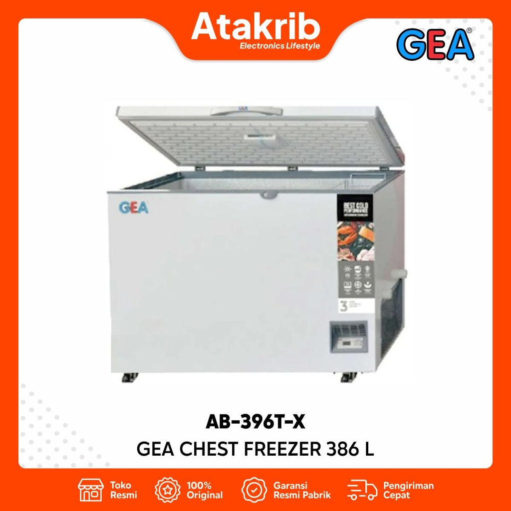GEA CHEST FREEZER AB-396T-X 