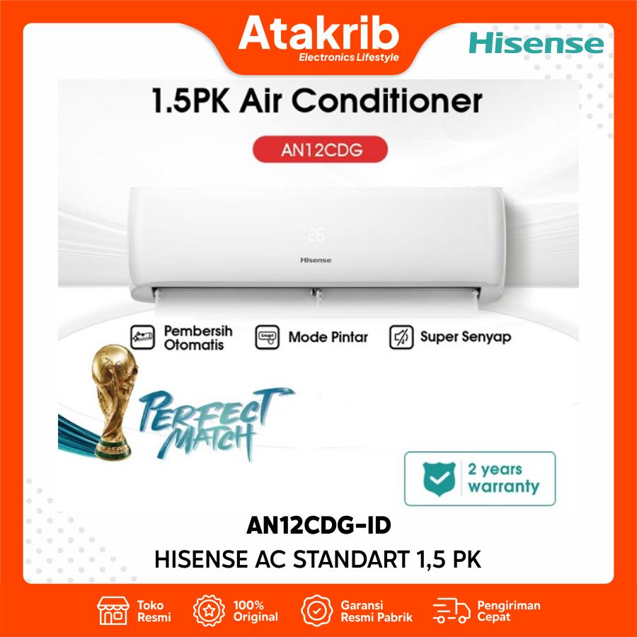 HISENSE AC STANDART 1,5 PK AN12CDG-ID 