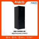 AQUA KULKAS 2 PINTU BIG AQR-320RBG-BK 