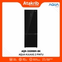 AQUA KULKAS 2 PINTU BIG AQR-350RBM-BK 