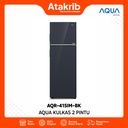 AQUA KULKAS 2 PINTU BIG AQR-415IM-BK 