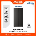 AQUA KULKAS SIDE BY SIDE AQR-695IM-GB 