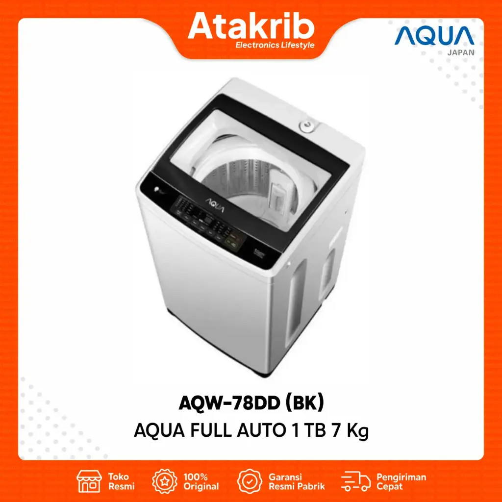 AQUA FULL AUTO 1 TB AQW-78DD (BK) 