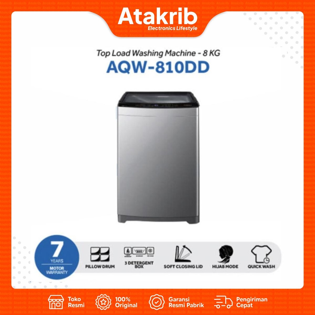 AQUA FULL AUTO 1 TB AQW-810DD-G 