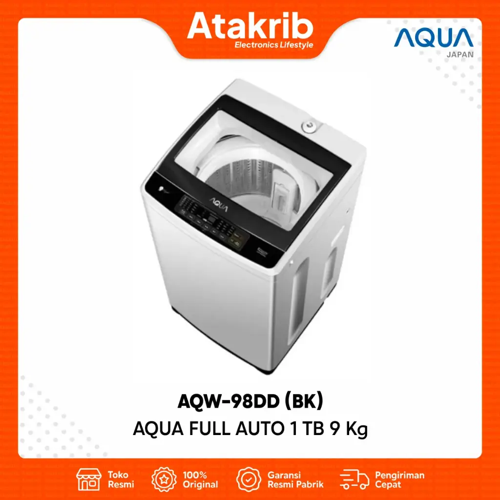AQUA FULL AUTO 1 TB AQW-98DD (BK) 