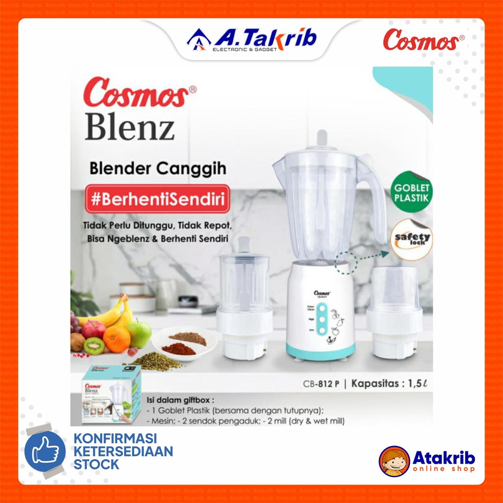 COSMOS BLENDER CB-812P 