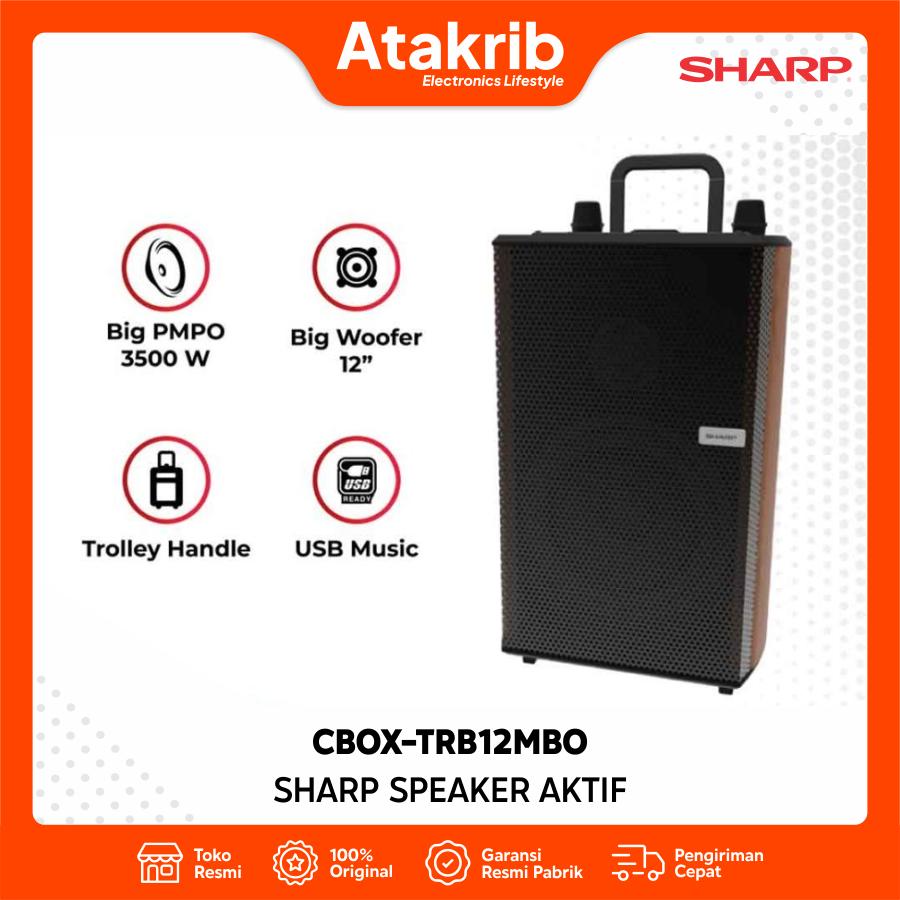 SHARP SPEAKER AKTIF CBOX-TRB12MBO 