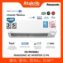 PANASONIC AC INVERTER 1,5 PK CS-PU12AKJ 