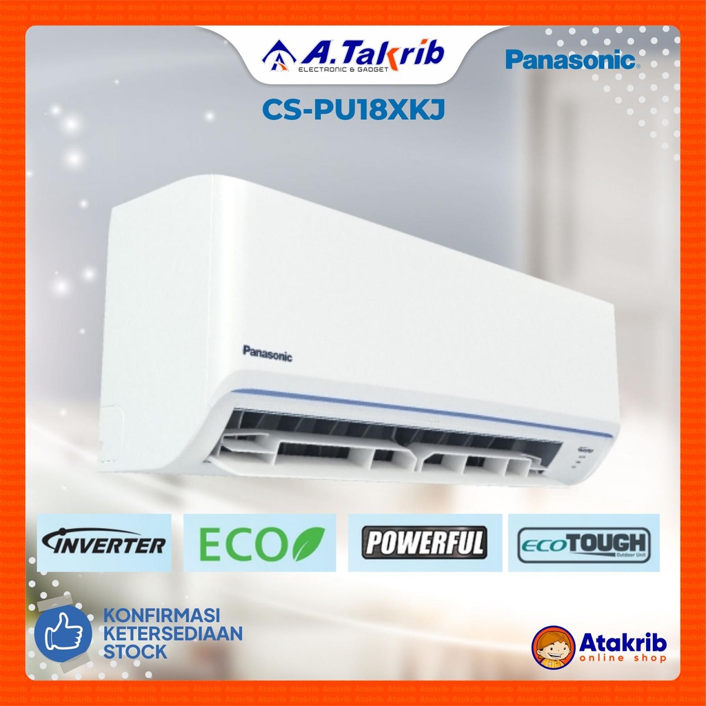 PANASONIC AC INVERTER 2 PK CS-PU18XKJ 