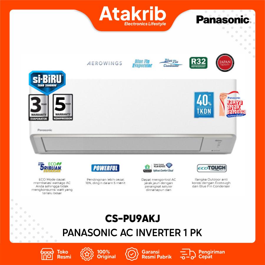 PANASONIC AC INVERTER 1 PK CS-PU9AKJ 