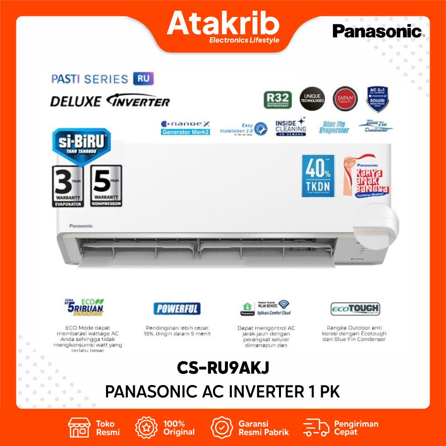 PANASONIC AC INVERTER 1 PK CS-RU9AKJ 