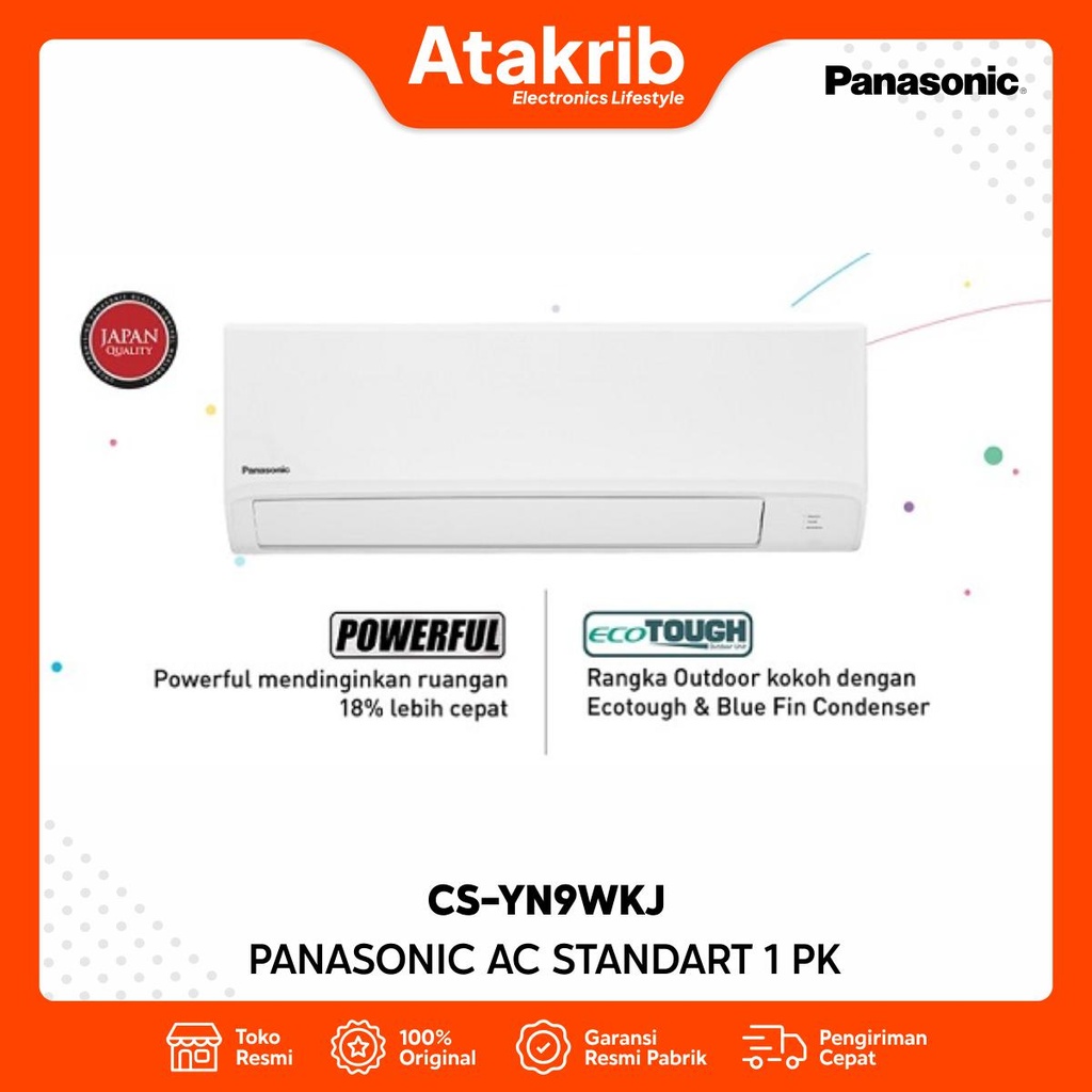 PANASONIC AC STANDART 1 PK CS-YN9WKJ 