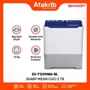 SHARP SEMI AUTO 2 TB ES-T1290WA-BL 