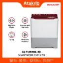 SHARP SEMI AUTO 2 TB ES-T1490WA-RD 