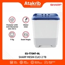 SHARP SEMI AUTO 2 TB ES-T75NT-BL 