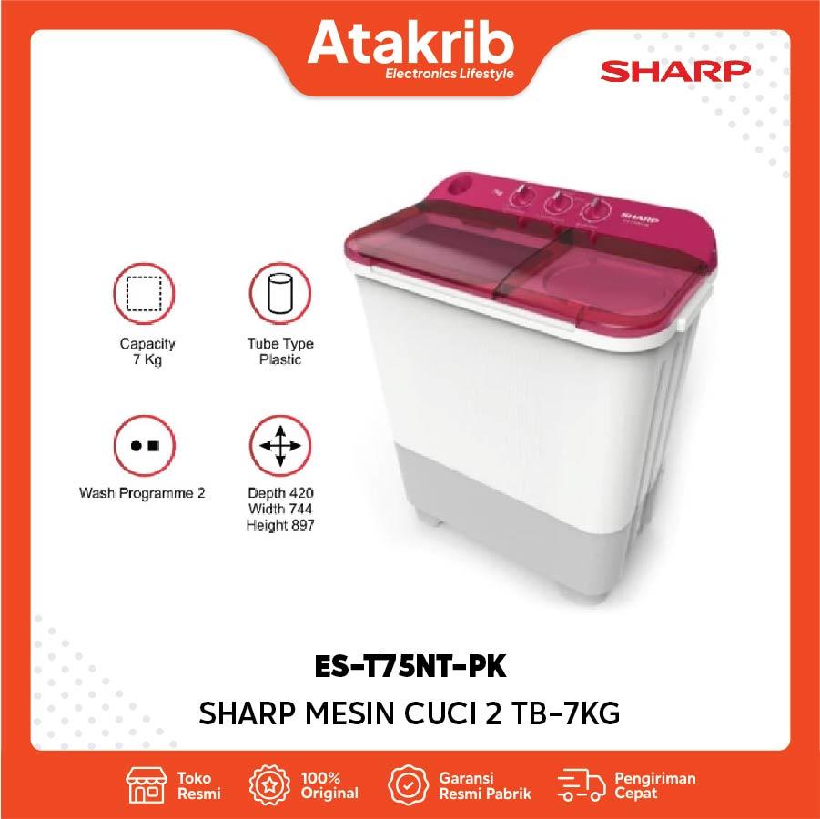 SHARP SEMI AUTO 2 TB ES-T75NT-PK 