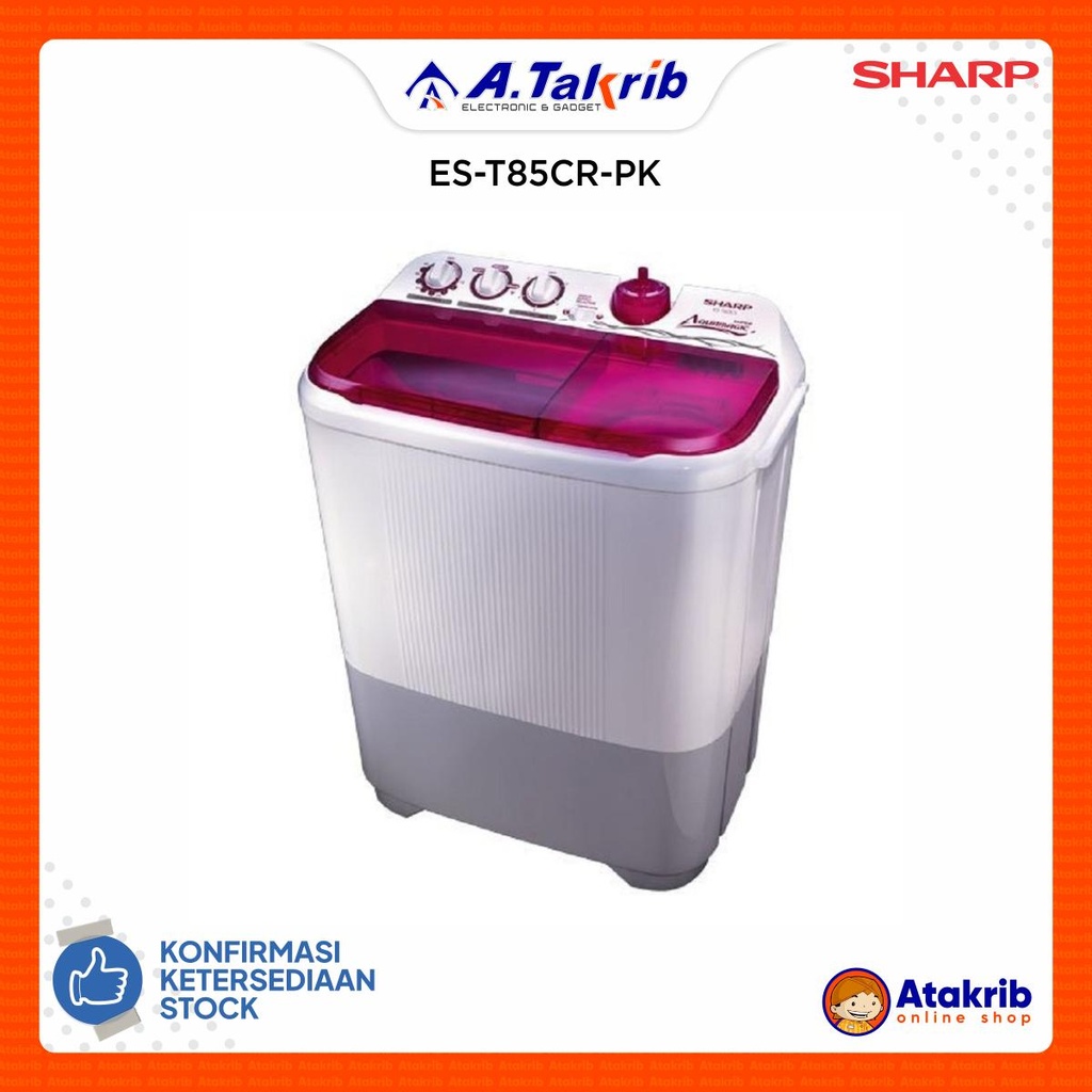 SHARP SEMI AUTO 2 TB ES-T85CR-PK 