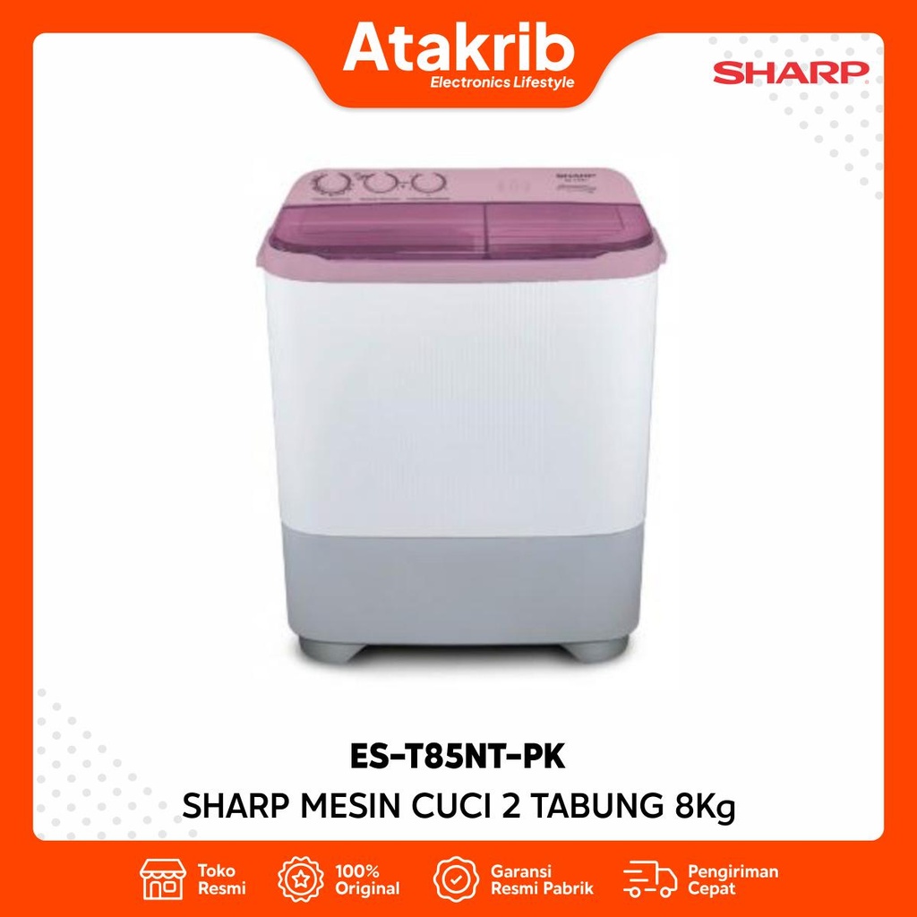 SHARP SEMI AUTO 2 TB ES-T85NT-PK 