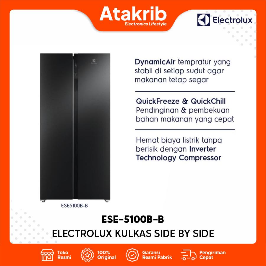 ELECTROLUX KULKAS SIDE BY SIDE ESE-5100B-B 
