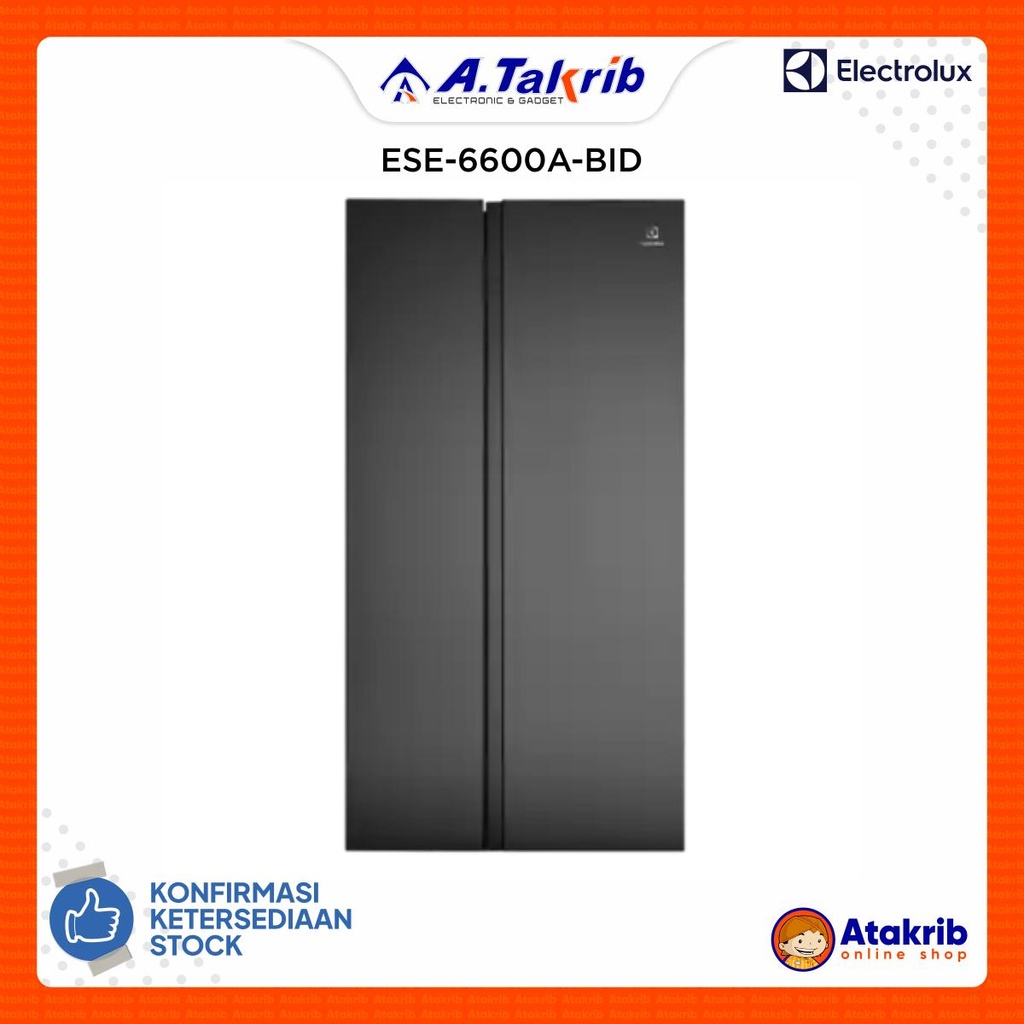 ELECTROLUX KULKAS SIDE BY SIDE ESE-6600A-BID 
