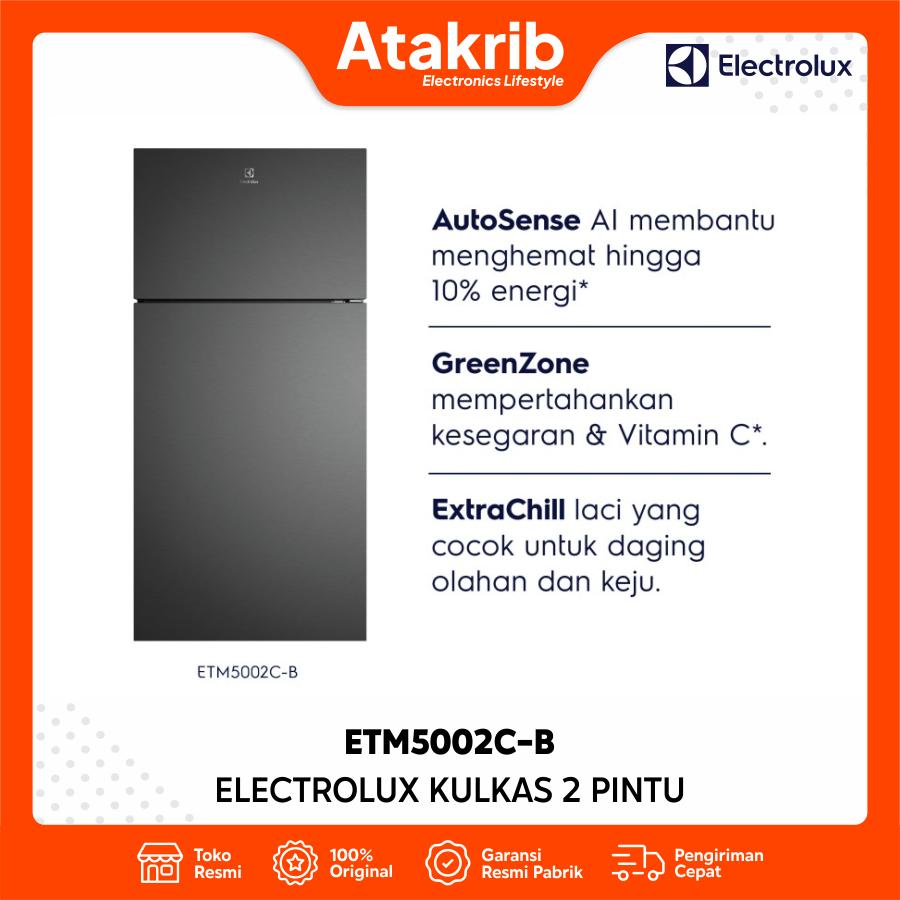 ELECTROLUX KULKAS 2 PINTU BIG ETM5002C-B 