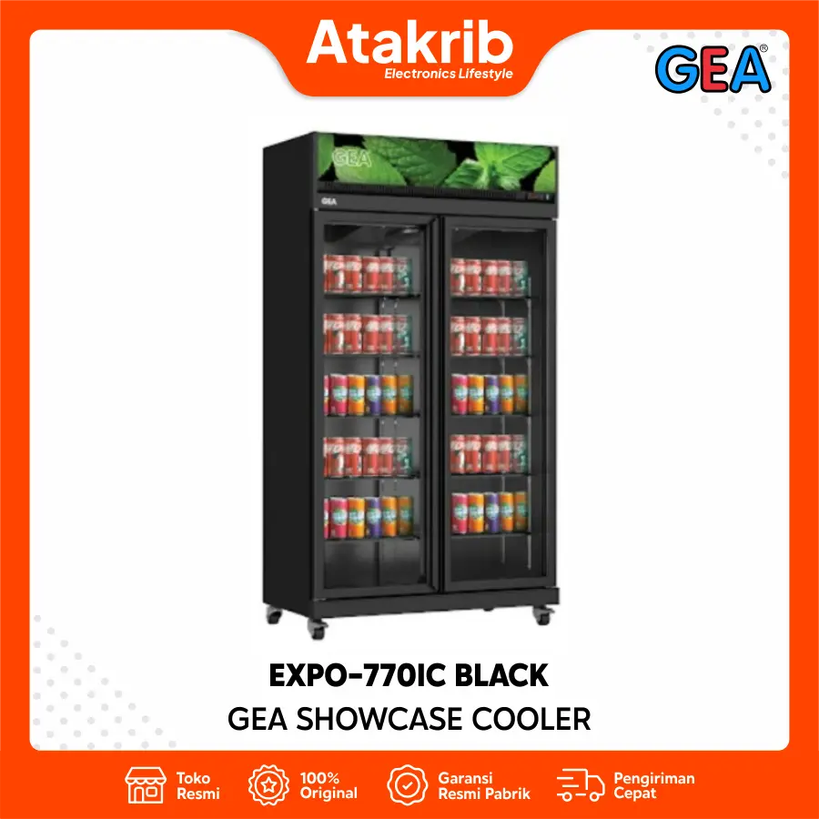 GEA SHOWCASE EXPO-770IC BLACK 