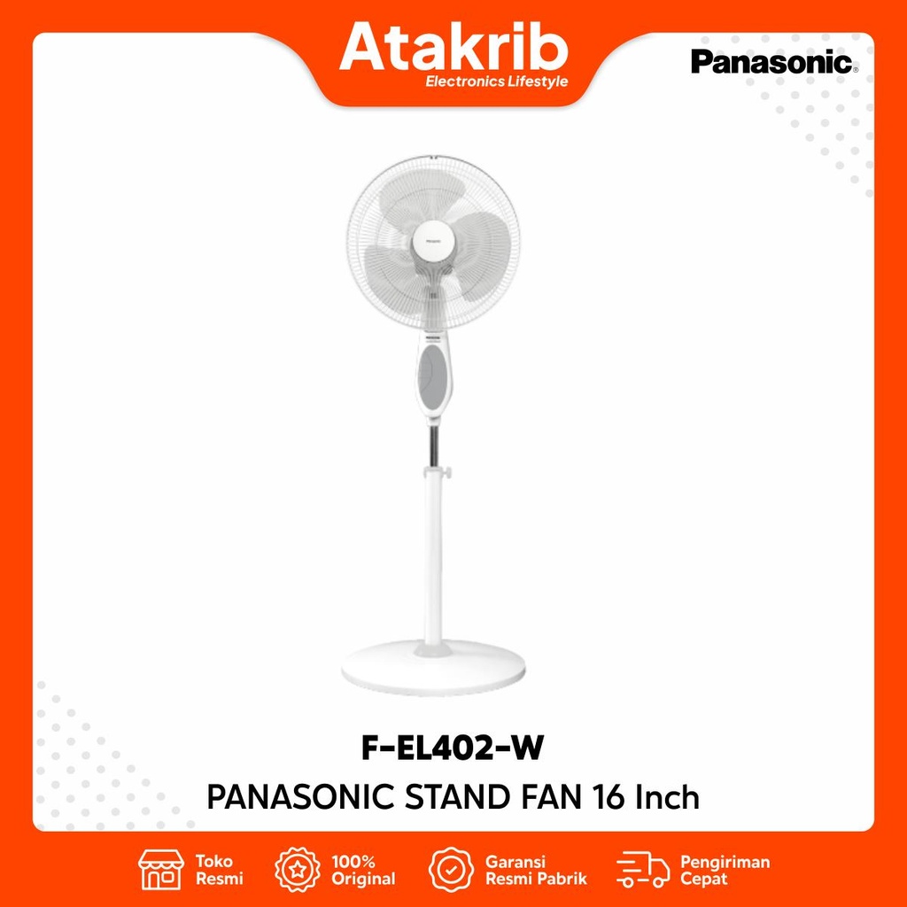 PANASONIC STAND FAN F-EL402-W 