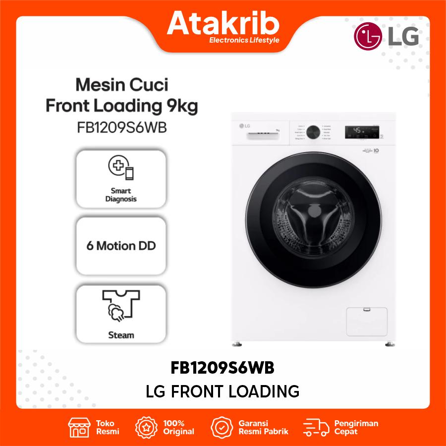 LG FRONT LOADING FB1209S6WB 